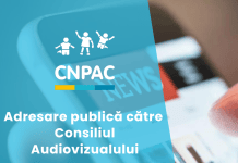 Adresarea CNPAC către Consiliul Audiovizualului