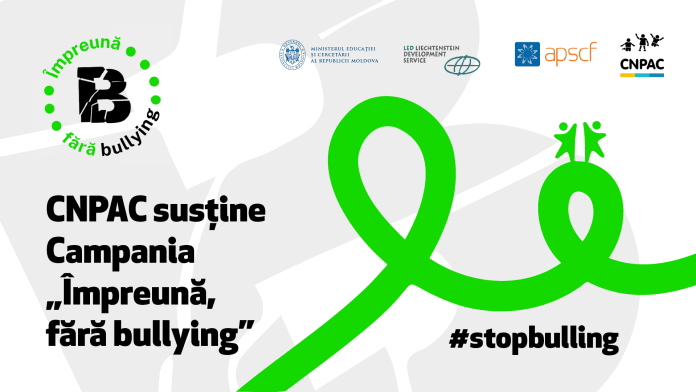 CNPAC susține Campania „Împreună, fără bullying”