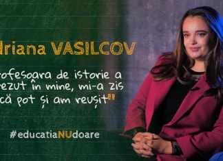 Adriana Vasilcov regizoare educatiaNUdoare