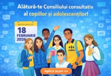 Centrul Național de prevenire a Abuzului față de Copii (CNPAC) recrutează membri pentru Consiliul consultativ al copiilor și adolescenților/adolescentelor